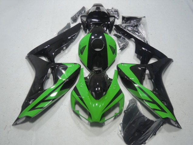 2006-2007 Black Green Honda CBR1000RR Motorcycle Fairings 2006-2007 Black Green Honda CBR1000RR Motorcycle Fairings