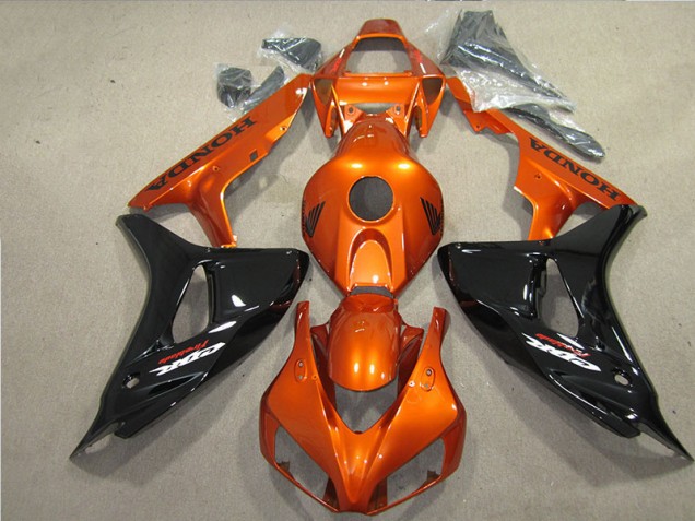 2006-2007 Black Orange Fireblade Honda CBR1000RR Motorbike Fairing 2006-2007 Black Orange Fireblade Honda CBR1000RR Motorbike Fairing