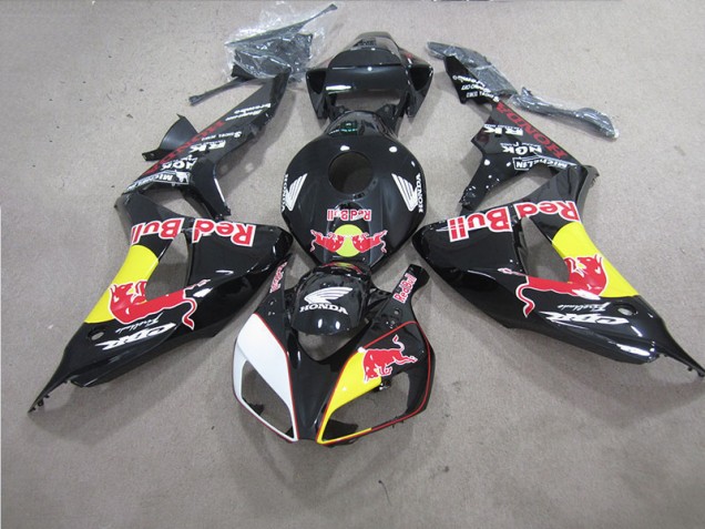 2006-2007 Black Red Bull Honda CBR1000RR Bike Fairings 2006-2007 Black Red Bull Honda CBR1000RR Bike Fairings