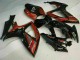 2006-2007 Black Red Suzuki GSXR 600/750 Motorcycle Fairings 2006-2007 Black Red Suzuki GSXR 600/750 Motorcycle Fairings