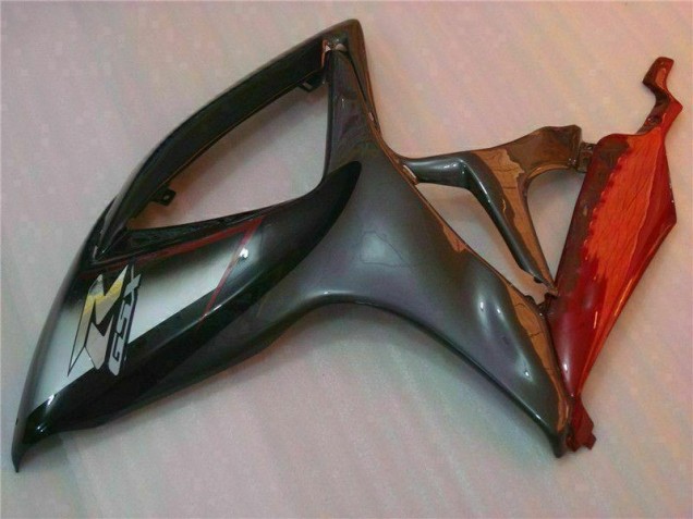 2006-2007 Black Red Suzuki GSXR 600/750 Motorcycle Fairings 2006-2007 Black Red Suzuki GSXR 600/750 Motorcycle Fairings