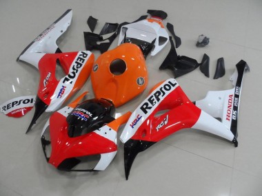 2006-2007 Black Red White Repsol Honda CBR1000RR Motorbike Fairing Kits