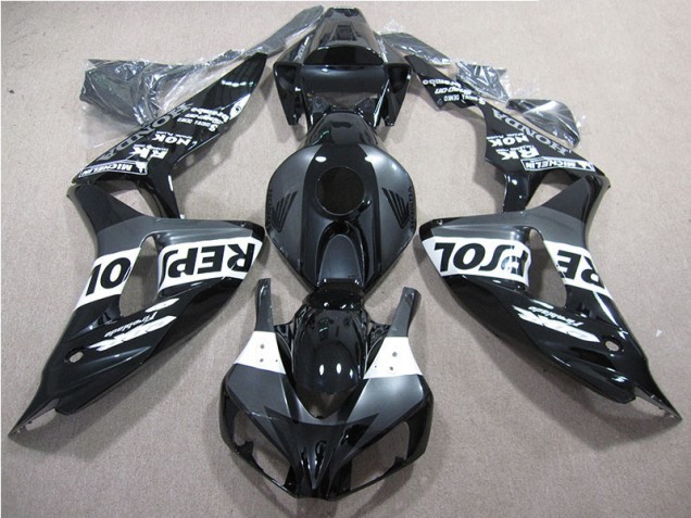 2006-2007 Black Repsol Honda CBR1000RR Motorcycle Fairing Kits 2006-2007 Black Repsol Honda CBR1000RR Motorcycle Fairing Kits