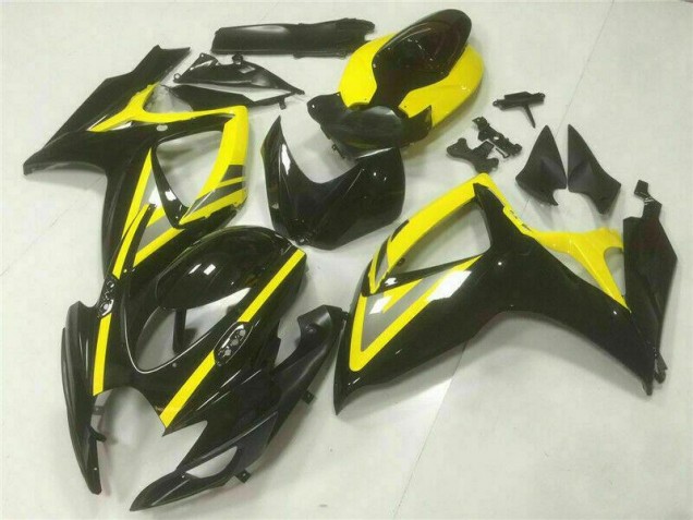 2006-2007 Black Suzuki GSXR 600/750 Replacement Fairings 2006-2007 Black Suzuki GSXR 600/750 Replacement Fairings