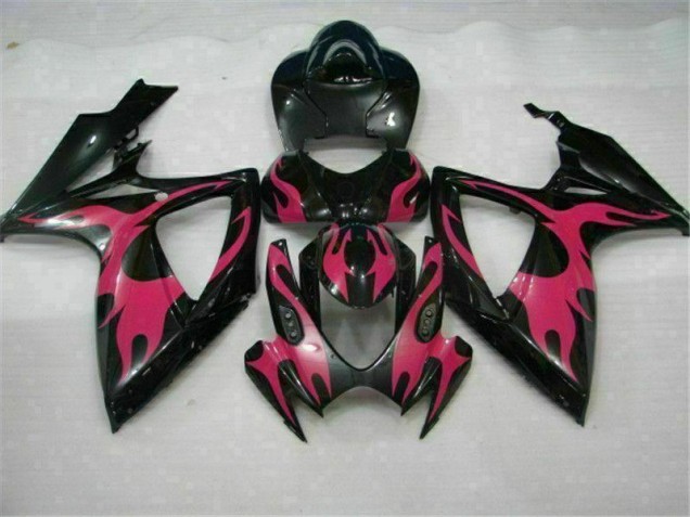 2006-2007 Black Suzuki GSXR 600/750 Bike Fairing Kit & Bodywork 2006-2007 Black Suzuki GSXR 600/750 Bike Fairing Kit & Bodywork