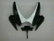 2006-2007 Black White Suzuki GSXR 600/750 Motorcycle Replacement Fairings 2006-2007 Black White Suzuki GSXR 600/750 Motorcycle Replacement Fairings