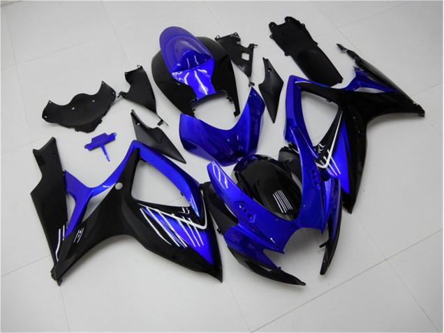 2006-2007 Blue Black Suzuki GSXR 600/750 Replacement Fairings & Bodywork 2006-2007 Blue Black Suzuki GSXR 600/750 Replacement Fairings & Bodywork