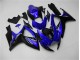 2006-2007 Blue Black Suzuki GSXR 600/750 Replacement Fairings & Bodywork 2006-2007 Blue Black Suzuki GSXR 600/750 Replacement Fairings & Bodywork