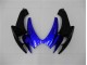 2006-2007 Blue Black Suzuki GSXR 600/750 Replacement Fairings & Bodywork 2006-2007 Blue Black Suzuki GSXR 600/750 Replacement Fairings & Bodywork