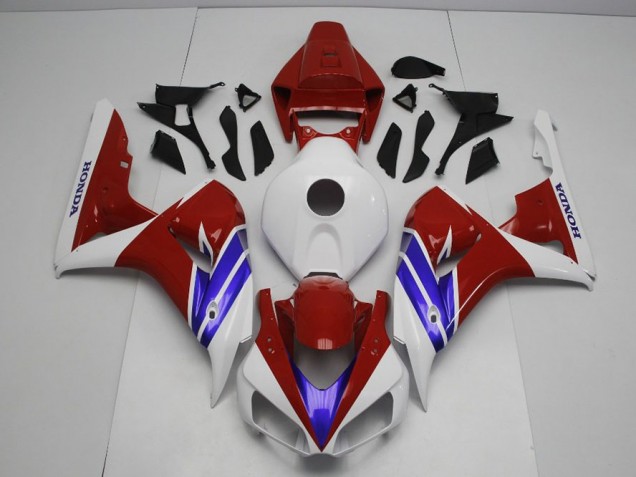 2006-2007 Blue Red and White Honda CBR1000RR Replacement Fairings 2006-2007 Blue Red and White Honda CBR1000RR Replacement Fairings
