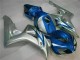 2006-2007 Blue Silver Honda CBR1000RR Motorcycle Fairings Kits 2006-2007 Blue Silver Honda CBR1000RR Motorcycle Fairings Kits