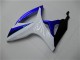 2006-2007 Blue White Suzuki GSXR 600/750 Motorbike Fairing