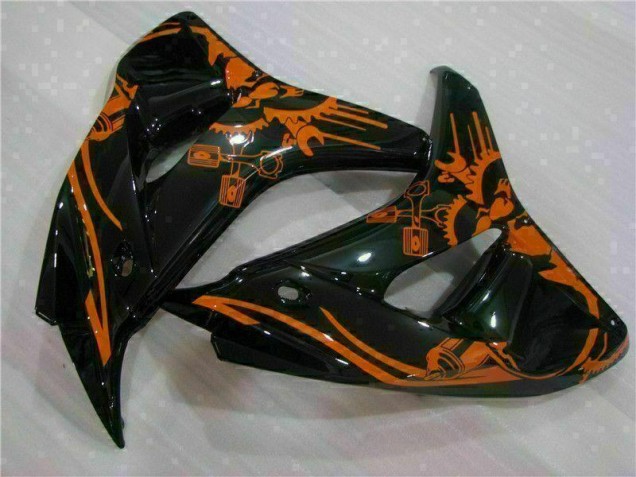 2006-2007 Brown Black Honda CBR1000RR Motorbike Fairing Kits 2006-2007 Brown Black Honda CBR1000RR Motorbike Fairing Kits