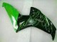 2006-2007 Green Flame Black Honda CBR1000RR Moto Fairings 2006-2007 Green Flame Black Honda CBR1000RR Moto Fairings