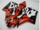 2006-2007 Orange Black Honda CBR1000RR Motorcycle Fairings Kit 2006-2007 Orange Black Honda CBR1000RR Motorcycle Fairings Kit