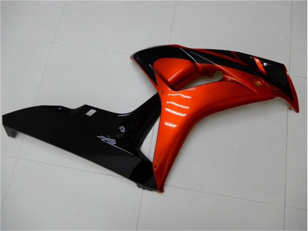 2006-2007 Orange Black Honda CBR1000RR Motorcycle Fairings Kit 2006-2007 Orange Black Honda CBR1000RR Motorcycle Fairings Kit
