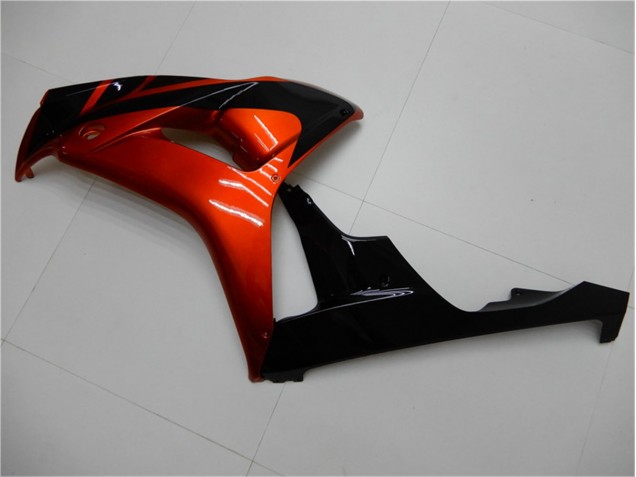 2006-2007 Orange Black Honda CBR1000RR Motorcycle Fairings Kit 2006-2007 Orange Black Honda CBR1000RR Motorcycle Fairings Kit