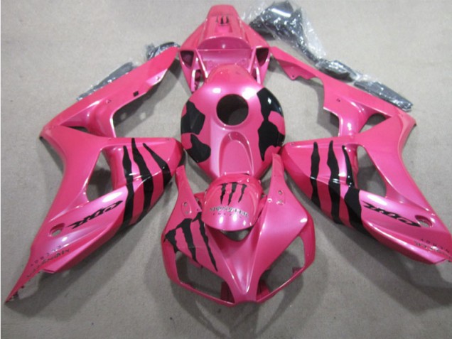 2006-2007 Pink Black Monster Honda CBR1000RR Motor Fairings 2006-2007 Pink Black Monster Honda CBR1000RR Motor Fairings