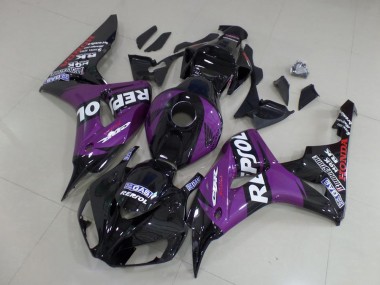 2006-2007 Purple Repsol Honda CBR1000RR Motorcycle Fairings