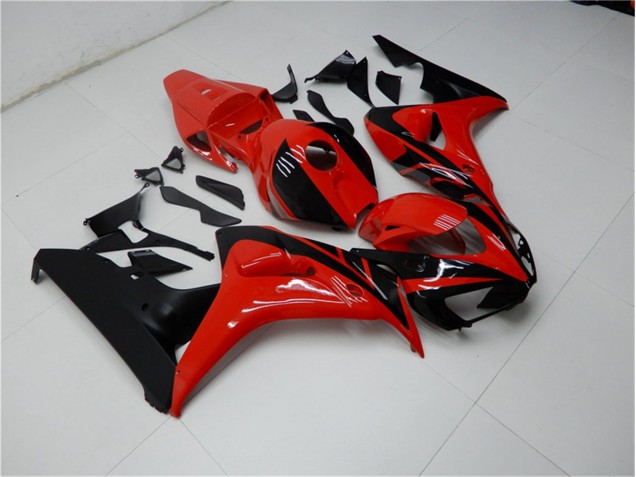 2006-2007 Red Black Honda CBR1000RR Motorbike Fairing 2006-2007 Red Black Honda CBR1000RR Motorbike Fairing