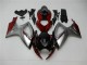 2006-2007 Red Silver Suzuki GSXR 600/750 Bike Fairing Kit 2006-2007 Red Silver Suzuki GSXR 600/750 Bike Fairing Kit