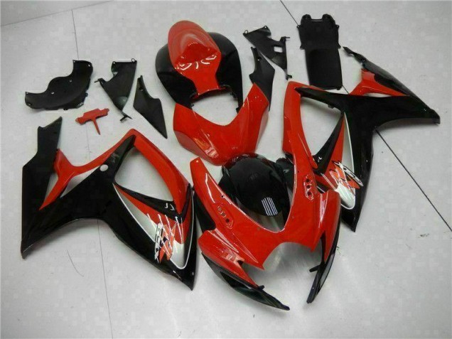 2006-2007 Red Suzuki GSXR 600/750 Bike Fairing Kit 2006-2007 Red Suzuki GSXR 600/750 Bike Fairing Kit