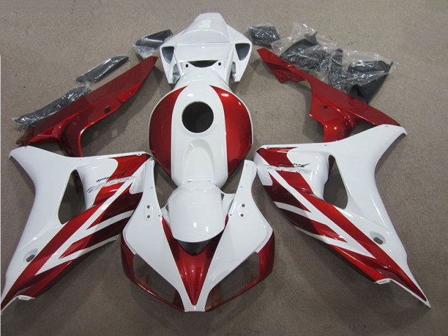 2006-2007 Red White Honda CBR1000RR Motor Bike Fairings 2006-2007 Red White Honda CBR1000RR Motor Bike Fairings