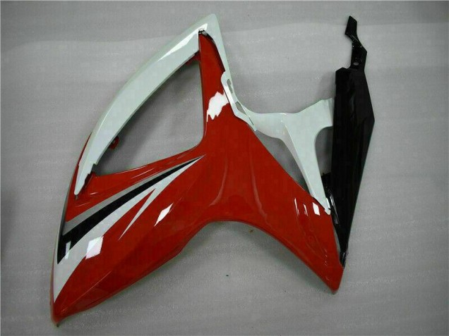 2006-2007 Red White Suzuki GSXR 600/750 Motorcycle Fairings Kits 2006-2007 Red White Suzuki GSXR 600/750 Motorcycle Fairings Kits