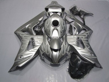 2006-2007 Silver Flame Honda CBR1000RR Bike Fairings