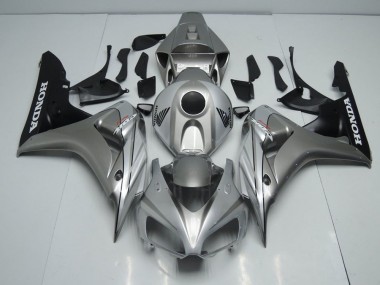 2006-2007 Silver Grey Honda CBR1000RR Motor Bike Fairings