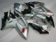 2006-2007 Silver Suzuki GSXR 600/750 Motorcycle Fairings 2006-2007 Silver Suzuki GSXR 600/750 Motorcycle Fairings