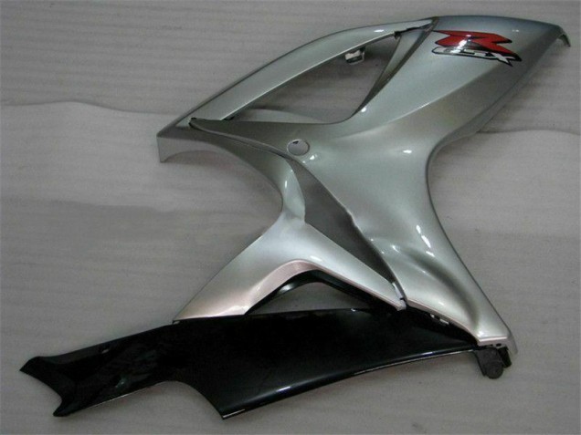 2006-2007 Silver Suzuki GSXR 600/750 Motorcycle Fairings 2006-2007 Silver Suzuki GSXR 600/750 Motorcycle Fairings