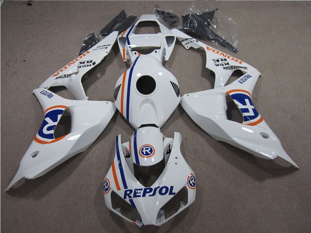 2006-2007 White Blue Repsol Honda CBR1000RR Bike Fairing Kit 2006-2007 White Blue Repsol Honda CBR1000RR Bike Fairing Kit