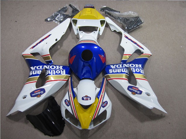 2006-2007 White Blue Rothmans Honda CBR1000RR Motor Bike Fairings 2006-2007 White Blue Rothmans Honda CBR1000RR Motor Bike Fairings