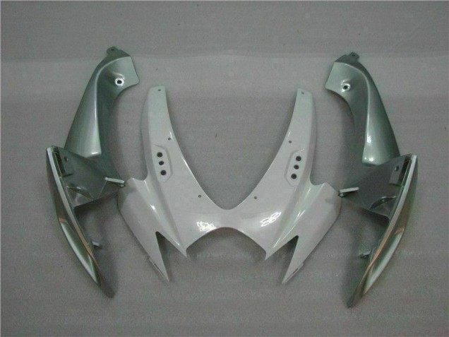 2006-2007 White Silver Suzuki GSXR 600/750 Motorcycle Fairing Kit 2006-2007 White Silver Suzuki GSXR 600/750 Motorcycle Fairing Kit