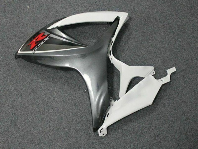 2006-2007 White Suzuki GSXR 600/750 Motorcycle Fairing Kits 2006-2007 White Suzuki GSXR 600/750 Motorcycle Fairing Kits