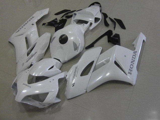 2006-2007 White with Silver Decals Honda CBR1000RR Bike Fairings 2006-2007 White with Silver Decals Honda CBR1000RR Bike Fairings