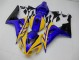 2006-2007 Yellow Blue Honda CBR1000RR Replacement Motorcycle Fairings 2006-2007 Yellow Blue Honda CBR1000RR Replacement Motorcycle Fairings