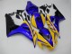 2006-2007 Yellow Blue Honda CBR1000RR Replacement Motorcycle Fairings 2006-2007 Yellow Blue Honda CBR1000RR Replacement Motorcycle Fairings