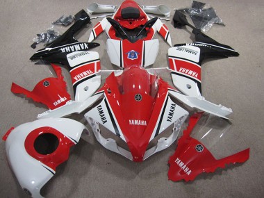 2007-2008 Red White Yamaha YZF R1 Motorcycle Bodywork