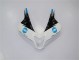 2007-2008 White Blue Black Honda CBR600RR Motorbike Fairing Kits