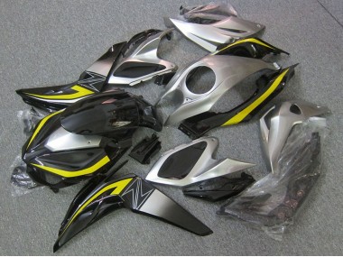 2007-2009 Black Kawasaki Z1000 Motorcycle Fairings