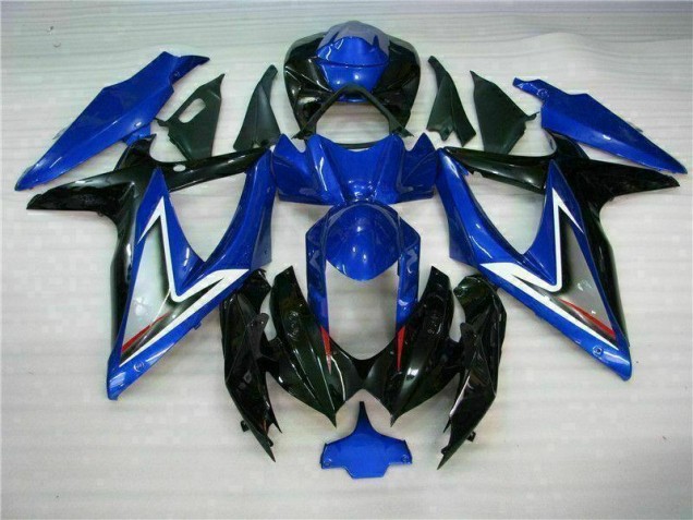 2008-2010 Blue Black Suzuki GSXR 600/750 Motorcycle Fairing Kit 2008-2010 Blue Black Suzuki GSXR 600/750 Motorcycle Fairing Kit