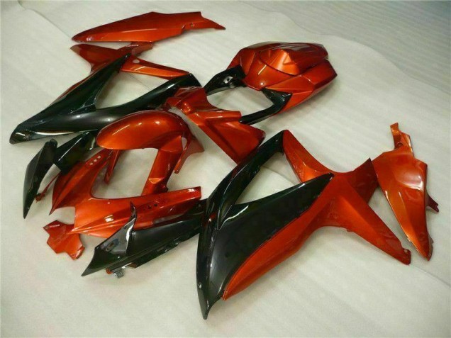 2008-2010 Red Black Suzuki GSXR 600/750 Motorcycle Replacement Fairings 2008-2010 Red Black Suzuki GSXR 600/750 Motorcycle Replacement Fairings