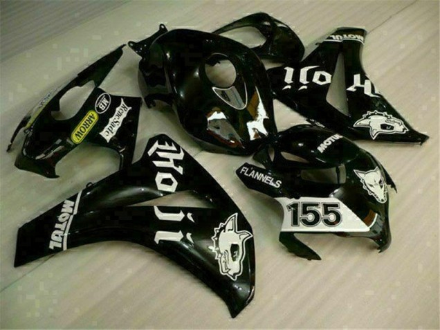 2008-2011 Black Honda CBR1000RR Motorcycle Replacement Fairings 2008-2011 Black Honda CBR1000RR Motorcycle Replacement Fairings