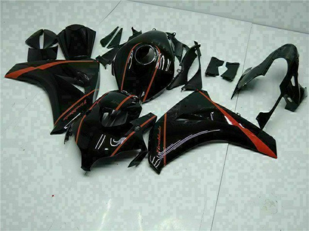 2008-2011 Black Honda CBR1000RR Motorbike Fairing Kits 2008-2011 Black Honda CBR1000RR Motorbike Fairing Kits