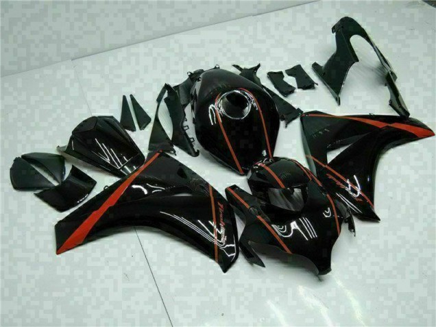 2008-2011 Black Honda CBR1000RR Motorbike Fairing Kits 2008-2011 Black Honda CBR1000RR Motorbike Fairing Kits