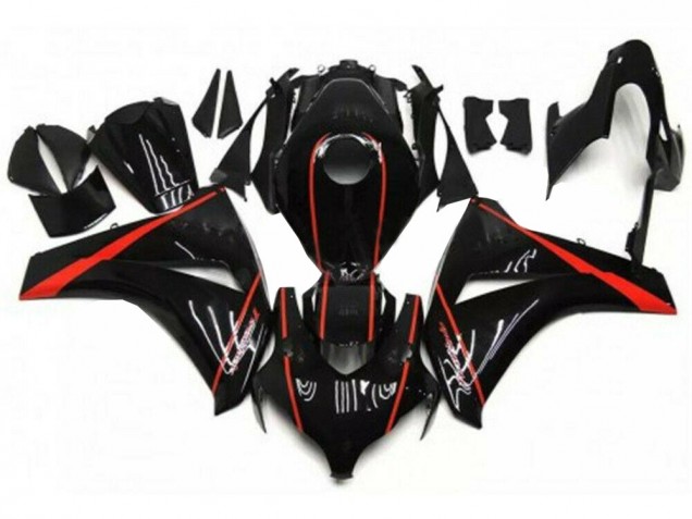 2008-2011 Black Honda CBR1000RR Motorbike Fairing Kits 2008-2011 Black Honda CBR1000RR Motorbike Fairing Kits