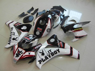 2008-2011 Black Playboy Honda CBR1000RR Motor Bike Fairings