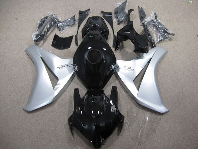 2008-2011 Black Silver Fireblade Honda CBR1000RR Motorbike Fairing Kits 2008-2011 Black Silver Fireblade Honda CBR1000RR Motorbike Fairing Kits